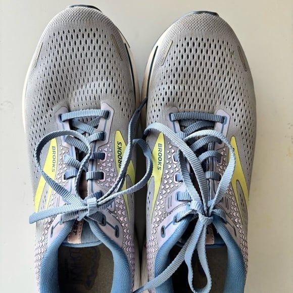 Brooks Women's Ghost 14 Size 11.5 Purple Impression/Dutch/Lime - Picture 2 of 4